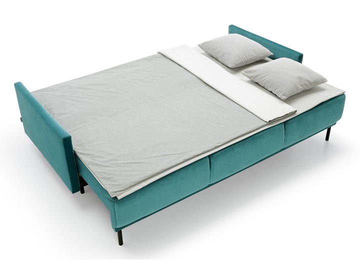 Sofa Solo - Rozkładana z funkcją spania 212x87x97 Funkcje Z pojemnikiem na pościel Typ Gładkie