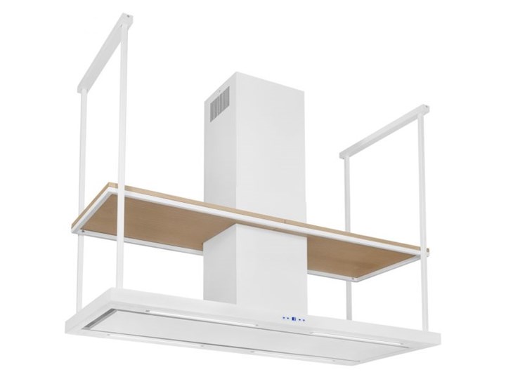 Okap wyspowy Centropolis Elite Wood White Matt 150 cm Kategoria Okapy