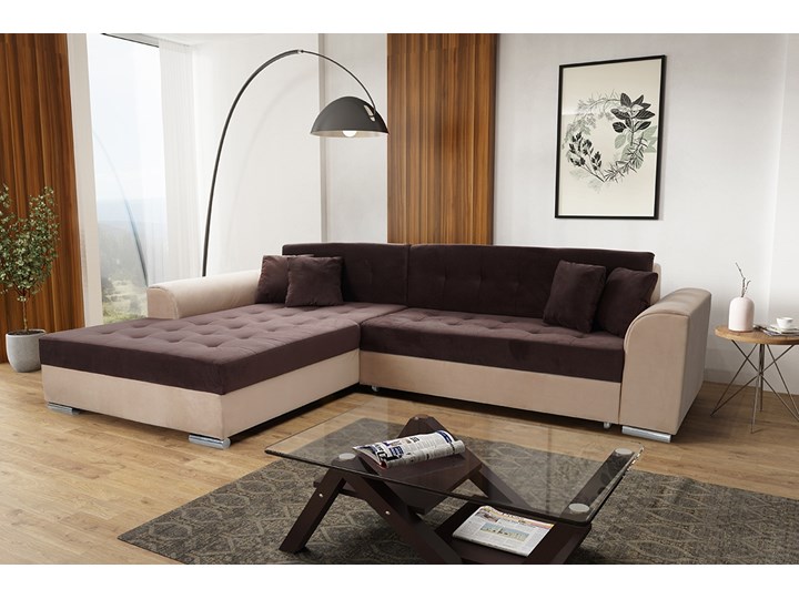 Nowoczesny narożnik z funkcją spania Nairobi Jasmine 22 Jasmine 29 Strona lewa Szerokość 295 cm Materiał obicia Tkanina Wysokość 80 cm Głębokość 195 cm Rozkładanie Rozkładany
