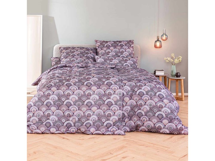 Komplet pościeli satynowej Estella Equisit Miko Beere Rozmiar poduszki 70x80 cm 155x200 cm 70x80 cm Satyna 200x220 cm 135x200 cm Bawełna Rozmiar poduszki 40x40 cm