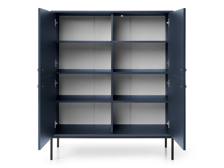MONO Komoda granatowa 103,5x125,5x39 cm - Homla Kategoria Komody