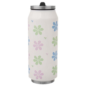 Kubek termiczny termos bidon kwiatki PUSZKA 400 ml kod: O-128512