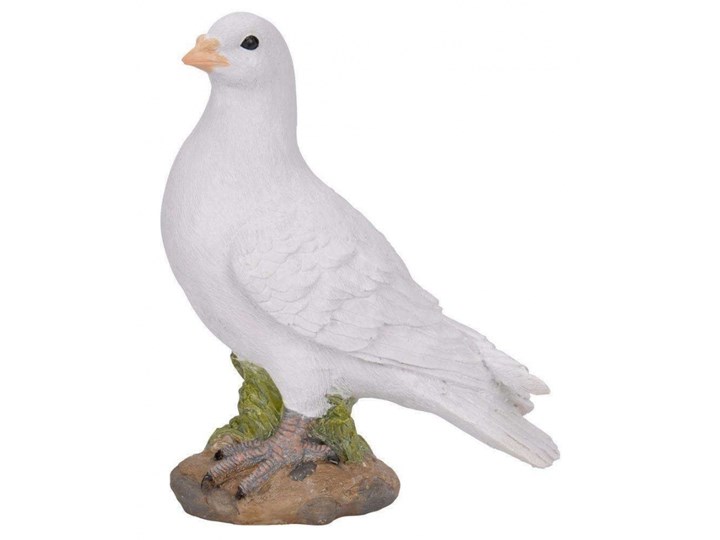 Ptak ogrodowy gołąb do ogrodu ozdoba figurka do ogrodu gołębica 23 cm kod: O-351818-B