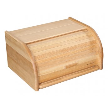 chlebak z deską do krojenia, drewno bukowe, 40 x 30 x 20 cm kod: ZS-065084