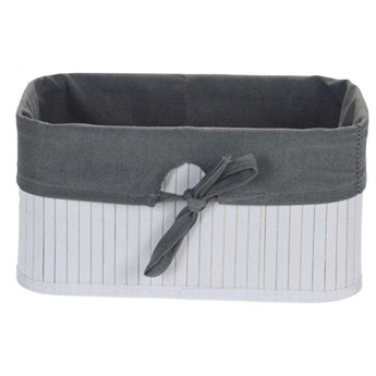 Koszyk kosz bambusowy do przechowywania organizer pudełko 34x24x16 cm kod: O-731005-L