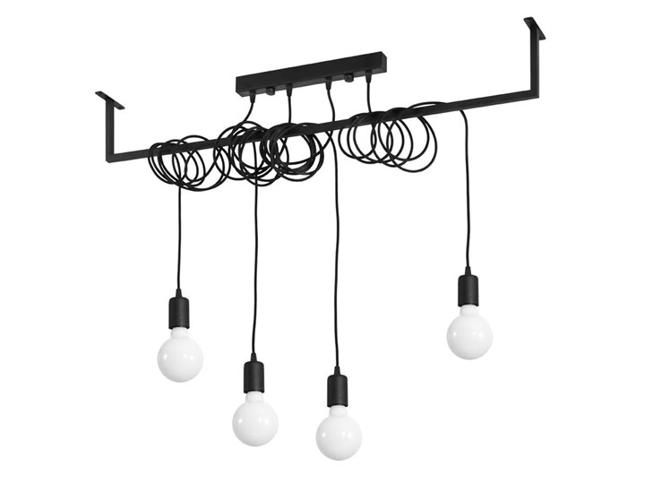Żyrandol SALAMANCA 4 Stal Metal Tkanina Kategoria Lampy wiszące