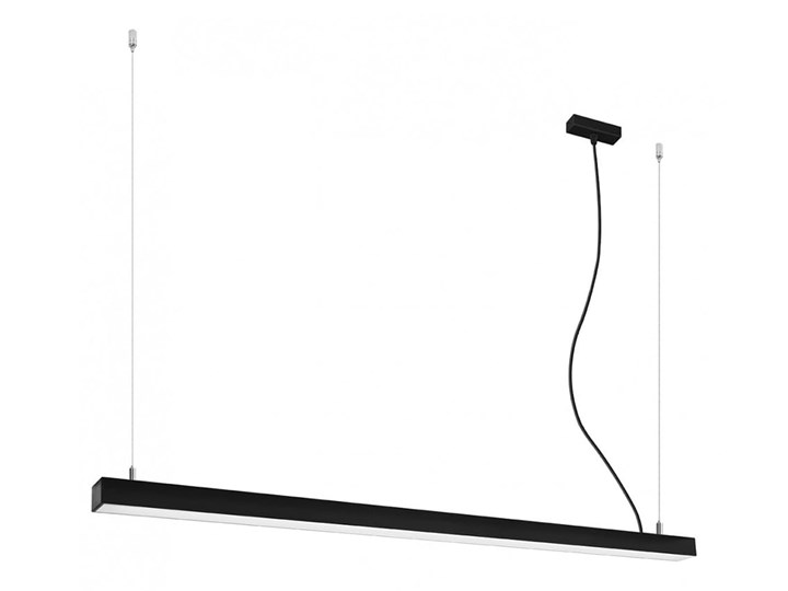 Lampa wisząca PINNE 150 czarna 3000K