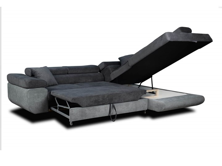 Narożnik do salonu z funkcją spania 272x205 TONNY / Kolory do wyboru Szerokość 272 cm Prawostronne Głębokość 220 cm Wysokość 72 cm Lewostronne Rozkładanie Rozkładany