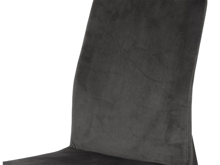 Nowoczesne welurowe krzesło popiel 45x53x90 cm Y211 Metal Tkanina Kategoria Krzesła kuchenne