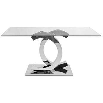Stylowy stół z piękną podstawą 160x90x75 cm CT2020