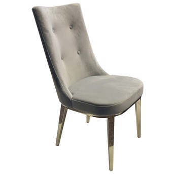 Welurowe klubowe krzesło 54x55x99 cm CY6163