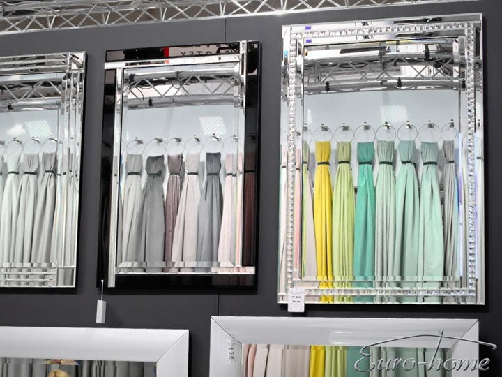 Lustro w lustrzanej oprawie 60x90 cm TM8004 Ścienne Styl Nowoczesny Prostokątne Lustro z ramą Kategoria Lustra