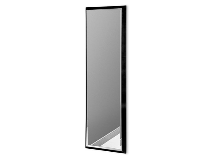 Nowoczesne lustro w czarnej ramie 23 x 83 cm 12F-390