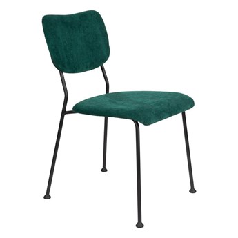 Krzesło zielone Benson 47x81x56