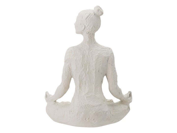 Biała figurka dekoracyjna Bloomingville Adalina, wys. 24 cm Kolor Biały Kategoria Figury i rzeźby