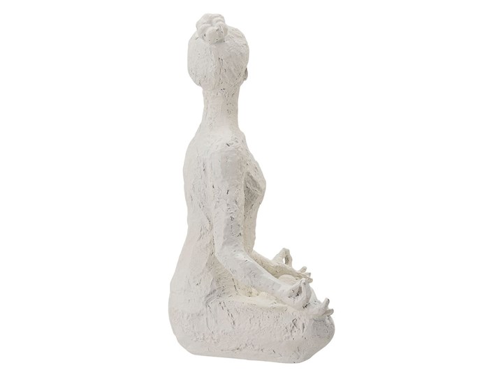 Biała figurka dekoracyjna Bloomingville Adalina, wys. 24 cm Kolor Biały