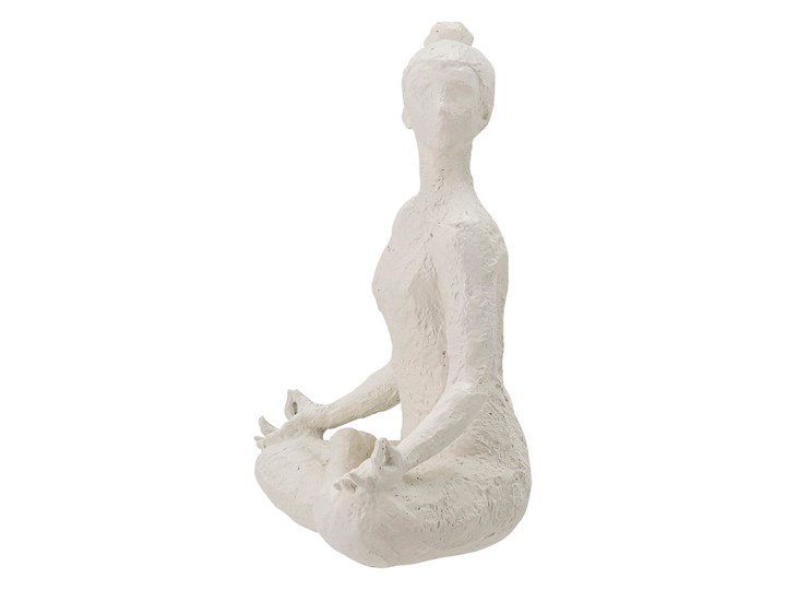 Biała figurka dekoracyjna Bloomingville Adalina, wys. 24 cm Kolor Biały Kategoria Figury i rzeźby