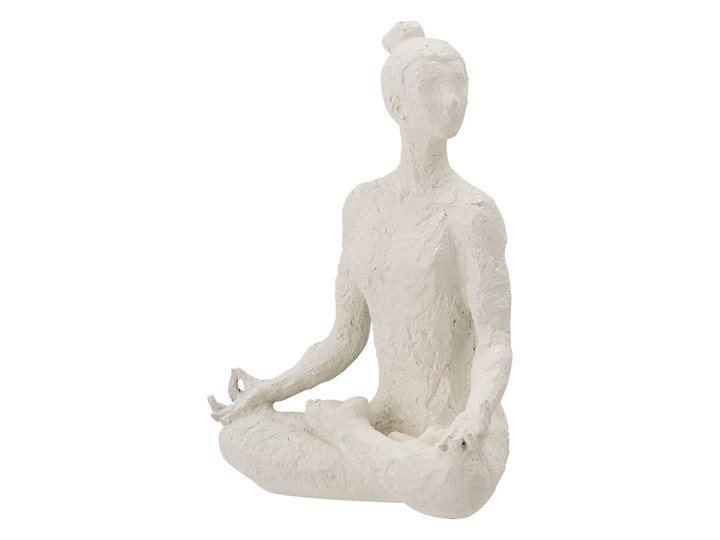Biała figurka dekoracyjna Bloomingville Adalina, wys. 24 cm Kolor Biały Kategoria Figury i rzeźby