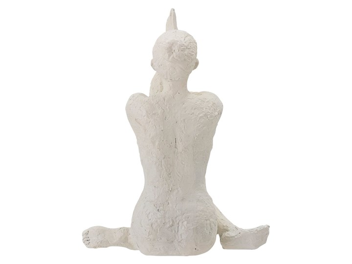 Biała figurka Bloomingville Adalina, wys. 17,5 cm Kolor Biały