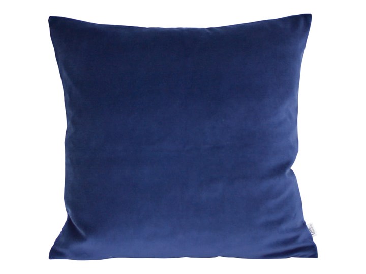 Poszewka dekoracyjna - Velvet_Granatowa (45x45) LITTLE DREAMS Kolor Granatowy 45x45 cm 40x40 cm 50x50 cm Aksamit Kategoria Poduszki i poszewki dekoracyjne