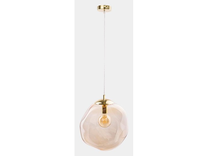 Żyrandol na lince SOL 1xE27/60W/230V złoty Szkło Metal Kategoria Lampy wiszące