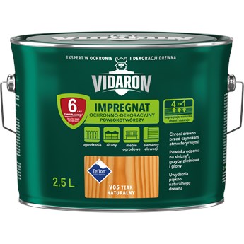 VIDARON IMPREGNAT TEAK NATURALNY 2.5L