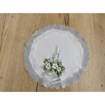 Serwetka świąteczna okrągła 35cm