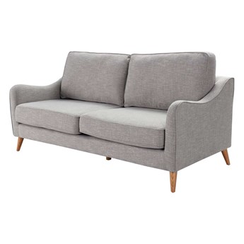 Sofa Venuste grey linen 3-os., 193 x 90 x 90 cm