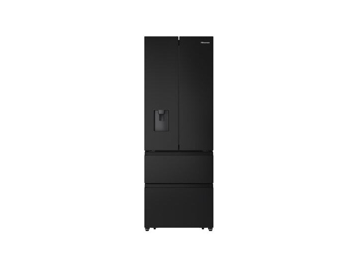 Lodówka HISENSE RF632N4WFE No frost 200cm Czarna Podajnik wody