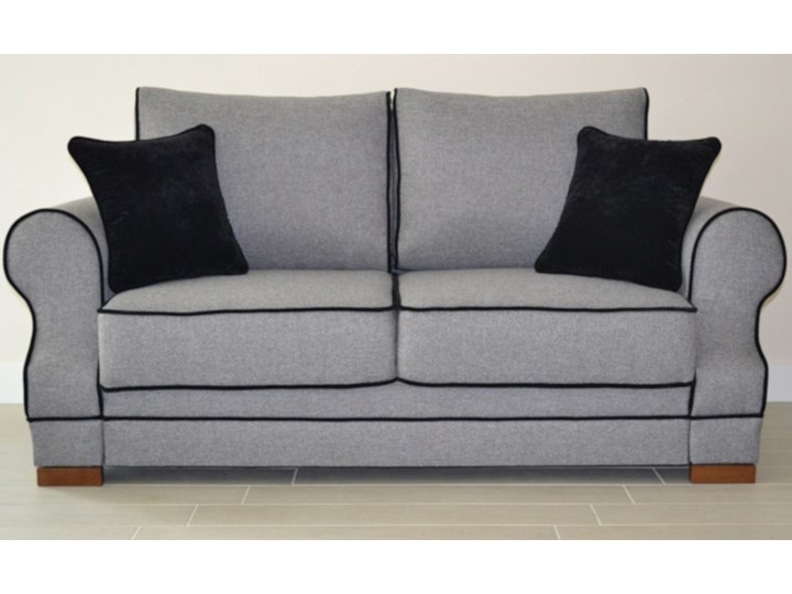 Elegancka 2-osobowa sofa GENEVA w angielskim stylu Typ Gładkie Głębokość 92 cm Wielkość Trzyosobowa