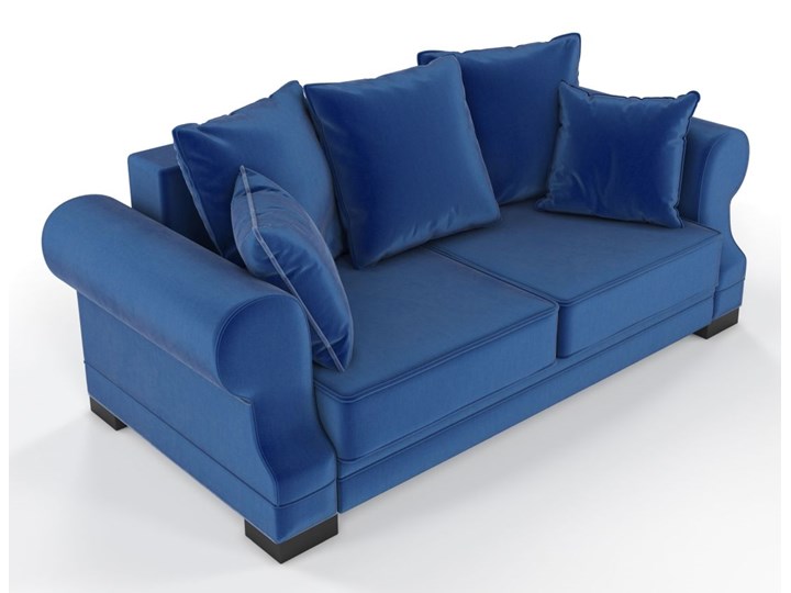 Elegancka 2-osobowa sofa GENEVA w angielskim stylu Głębokość 92 cm Wielkość Trzyosobowa