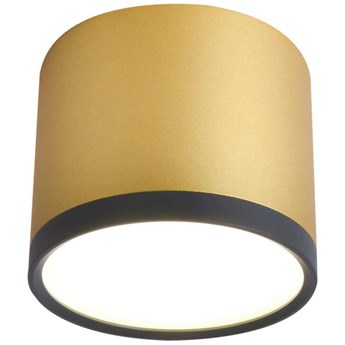 Sufitowa LAMPA downnlight 2275956 Candellux okrągła OPRAWA plafon LED 9W 4000K metalowy złoty czarny