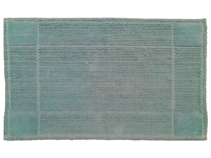 SELSEY Dywanik do łazienki Herbs 50x80 cm morski Prostokątny Bawełna Kategoria Dywaniki łazienkowe