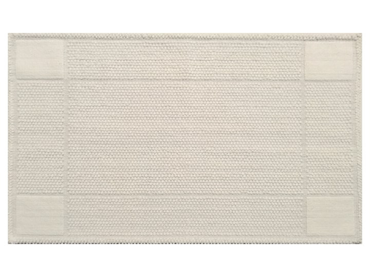 SELSEY Dywanik do łazienki Herbs 50x80 cm kremowy Bawełna Prostokątny Kolor Beżowy