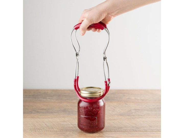 KILNER Szczypce do słoików ALL 247038 - Homla Kolor Bordowy Kolor Szary