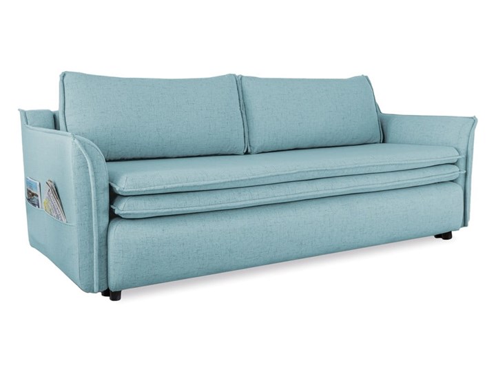 Jasnoniebieska rozkładana sofa Miuform Charming Charlie Kolor