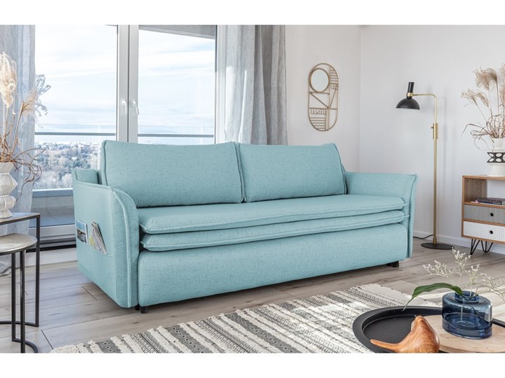 Jasnoniebieska rozkładana sofa Miuform Charming Charlie Kategoria Sofy i kanapy Kolor