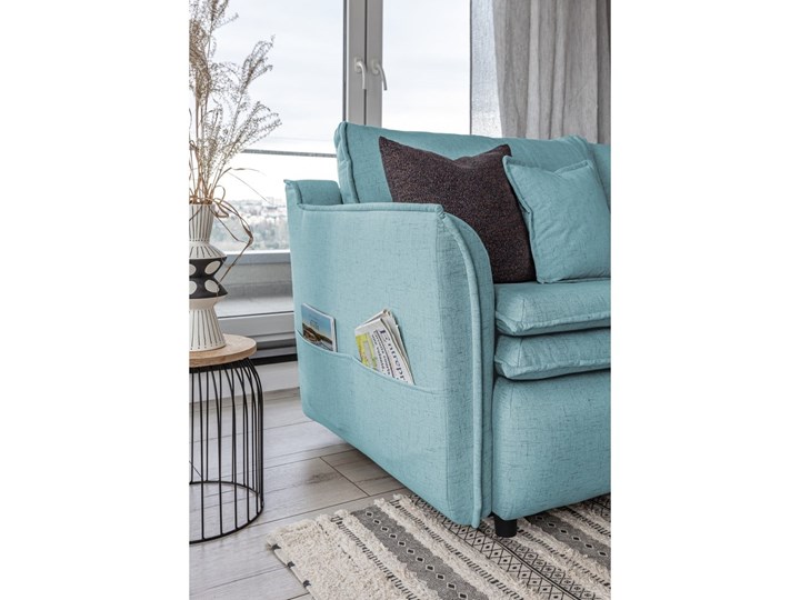 Jasnoniebieska rozkładana sofa Miuform Charming Charlie Kolor
