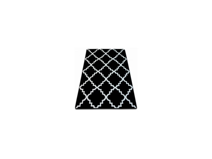 Dywan czarny wzor biały koniczyna marokańska wybierz rozmiar”TRELLIS BASIC ” Kategoria Dywany Syntetyk Dywany Wzór Marokański