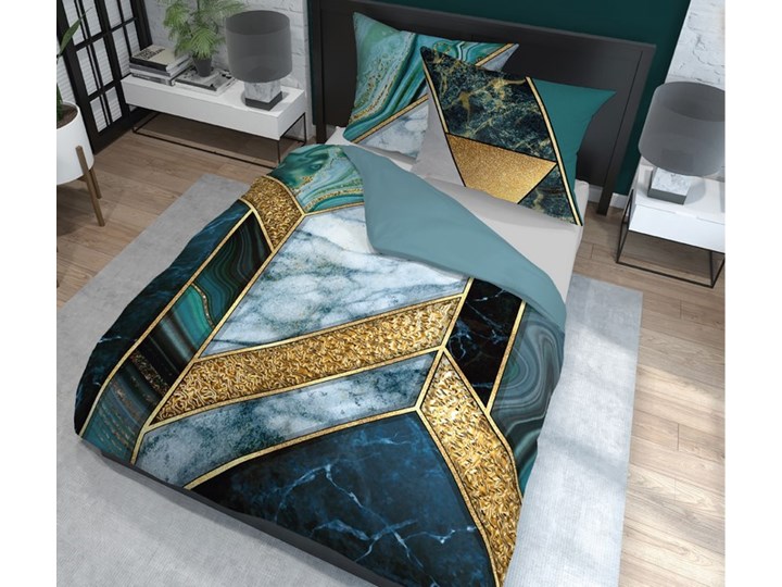 Pościel bawełniana SJC-116 Bawełna Wzór Geometryczny Komplet pościeli 70x80 cm 160x200 cm Len Kategoria Komplety pościeli