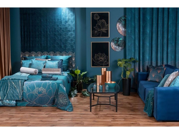 Zasłona welwetowa na kołach ZKLR-01 Kategoria Zasłony Poliester Pomieszczenie Salon