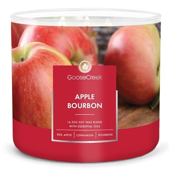 Świeczka zapachowa w pojemniku Goose Creek Apple Bourbon, 35 h