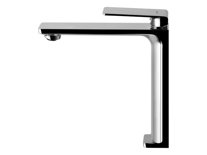 Bateria umywalkowa Corsan CMB7112 Trino, Chrom Bateria prysznicowa Wykończenie Mosiądz Bateria stojąca Kolor Srebrny