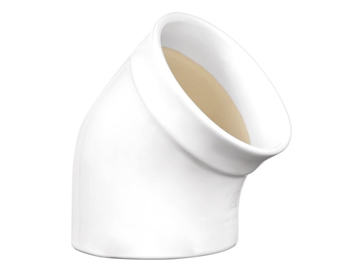 Biały ceramiczny pojemnik na sól Emile Henry Kategoria Przyprawniki Solniczka i pieprzniczka Ceramika Kolor Szary