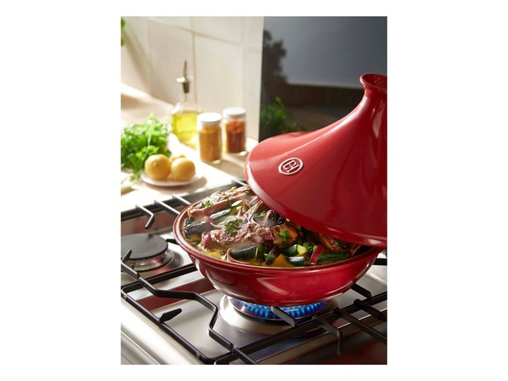 Czerwony tajine Emile Henry, ⌀ 32 cm Kategoria Naczynia do zapiekania