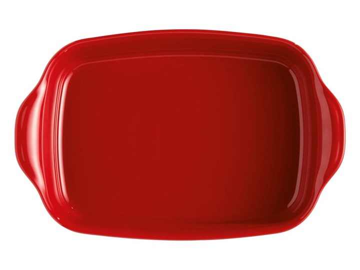 Czerwona ceramiczna prostokątna misa do zapiekania Emile Henry, 36,5x23,5 cm Kategoria Naczynia do zapiekania