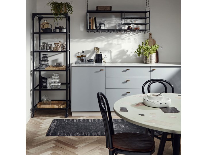 DYWAN GRAND NORDAL 200 x 75 cm 95x200 cm Wełna Bawełna 75x200 cm Poliester Dywaniki Dywany Kategoria Dywany Kolor Czarny