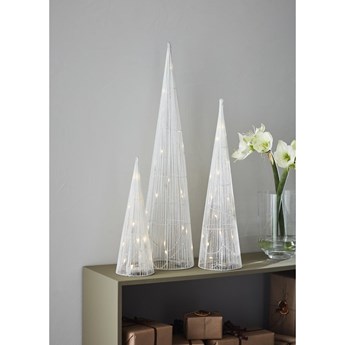 Biała świąteczna dekoracja świetlna Markslöjd Dunge