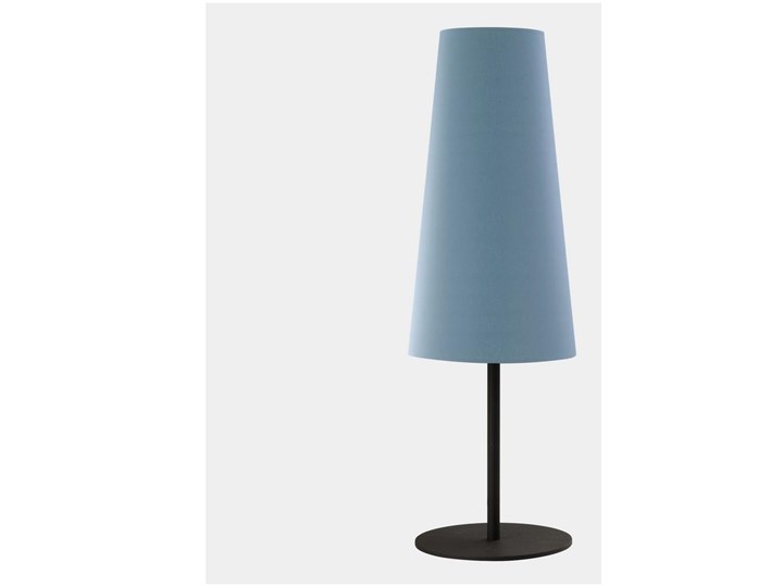 Lampa stołowa UMBRELLA 1xE27/15W/230V niebieska Wysokość 50 cm Metal Tkanina Kolor