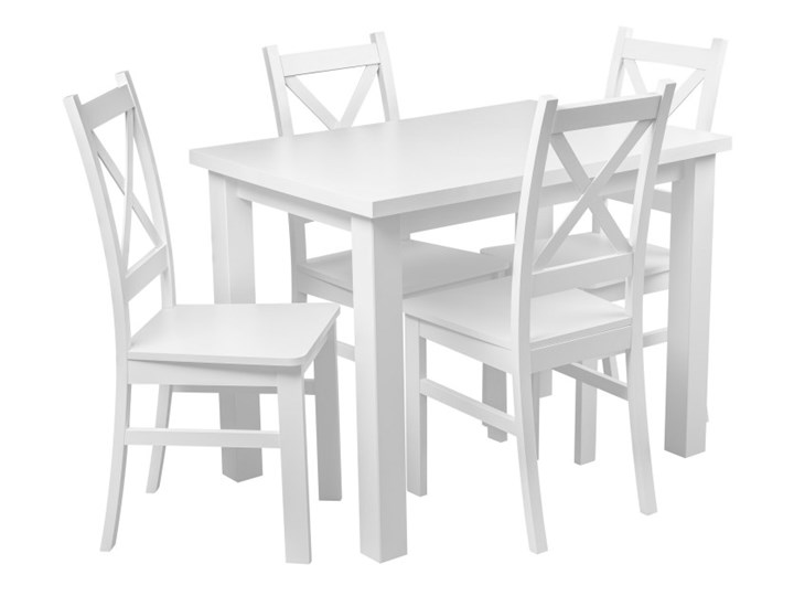 Stół + 4 Krzesła do Kuchni Jadalni 100x70 Pomieszczenie Jadalnia